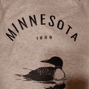 HOODY Loon Minnesota Hoodie