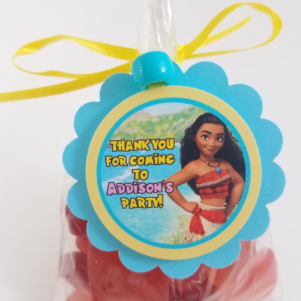 Moana Favor Boxes - Etsy