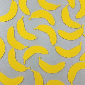 1" 100 Pieces Banana Table Confetti Curious George / Despicable Me Confetti