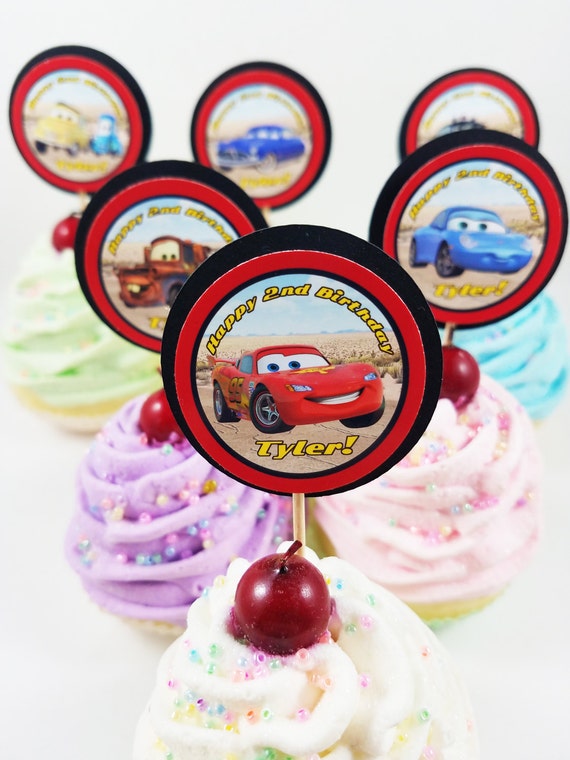 Disney Pixar Cars Cupcake Lightning McQueen
