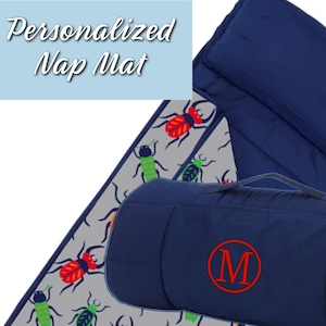 Tapis de sieste, personnalisé, tapis de sieste préscolaire, tapis de sieste préscolaire personnalisé, tapis de sieste rose, tapis de sieste bleu, tapis de sieste préscolaire