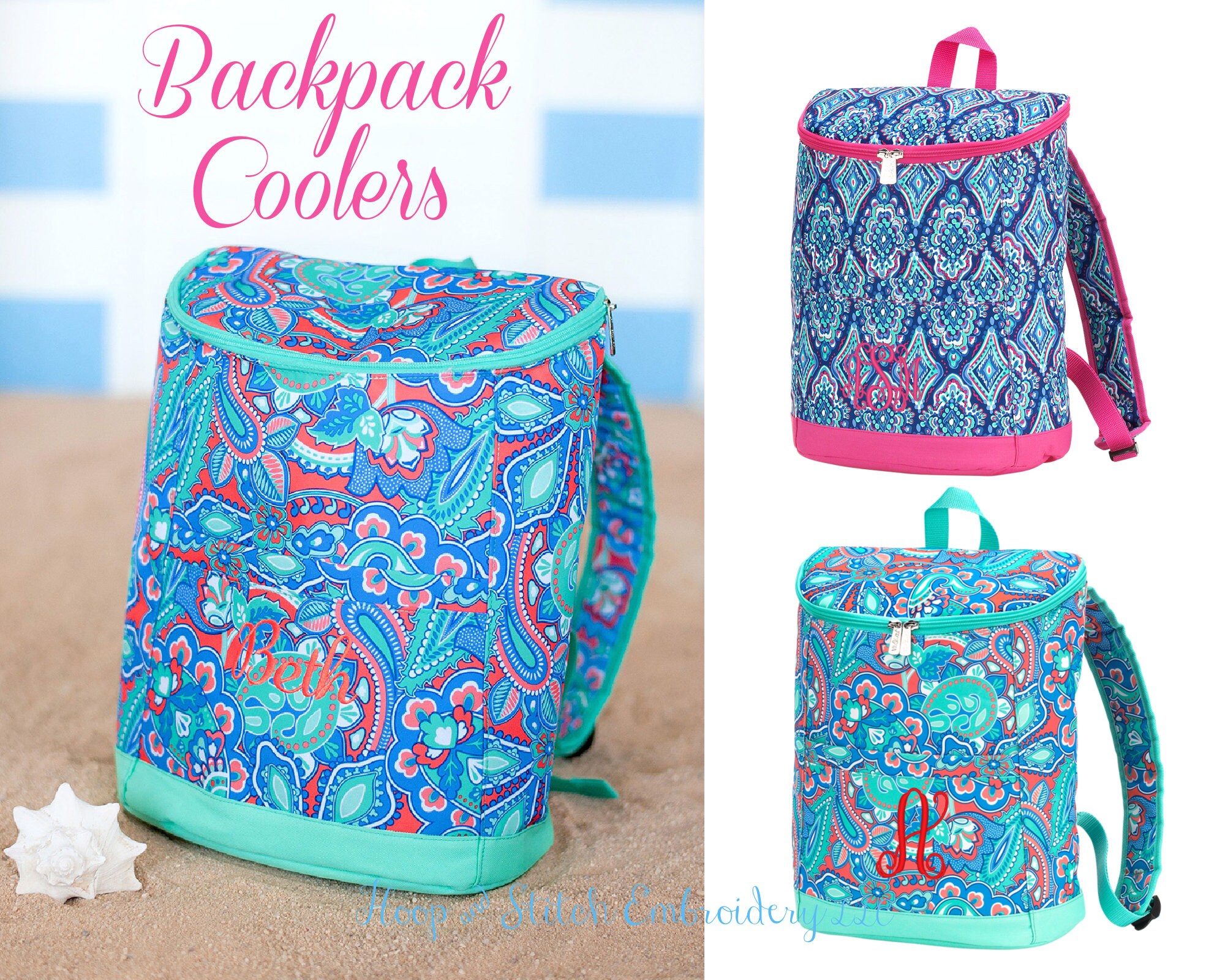 beach backpack cooler
