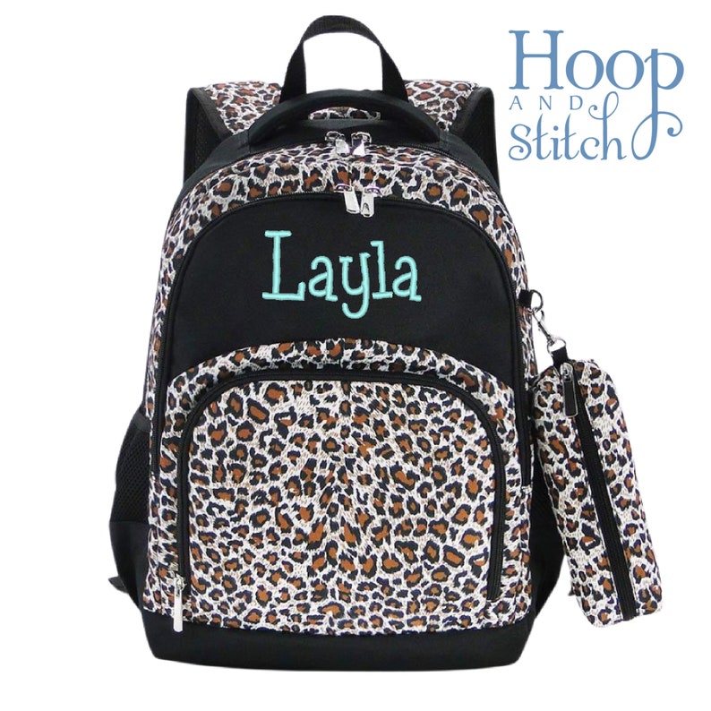 Kids Personalized Backpack Monogram Backpack Girls School Etsy