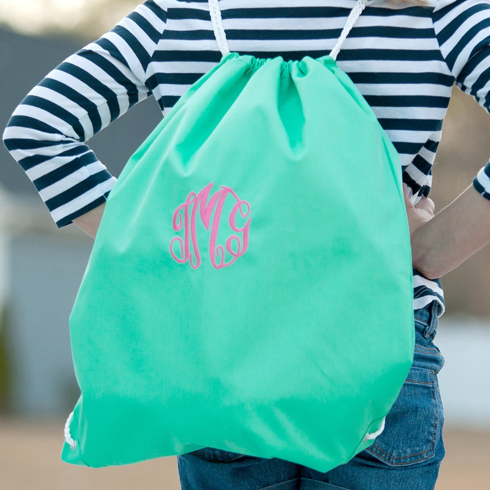 Personalized Gym Bag Monogram Gym Bag Hot Pink Gym Bag Etsy