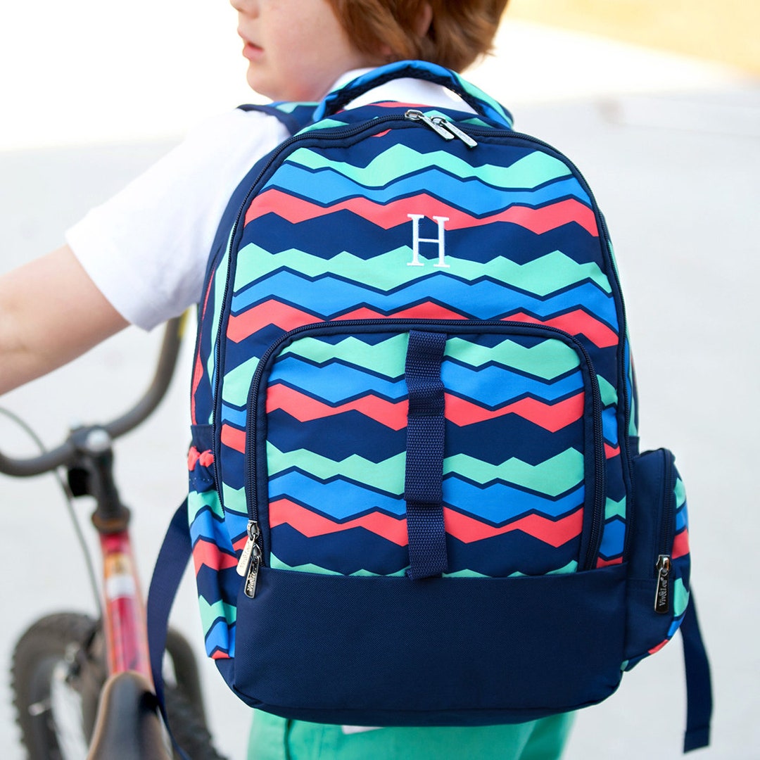 Overlook Backpack With Monogram for Back to School for Boys or Etsy