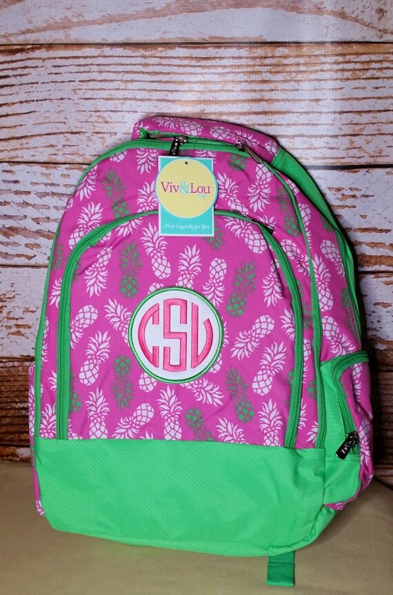 Pineapple backpack deals and lunch box