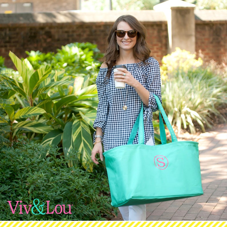 Ultimate Tote With Monogram Ultimate Travel Tote With Etsy