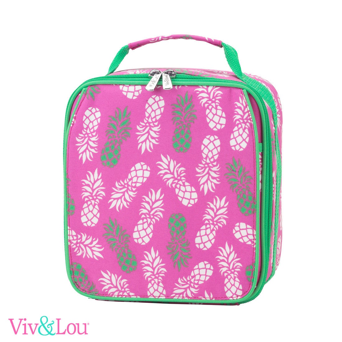 Pink pineapple deals lunch bag