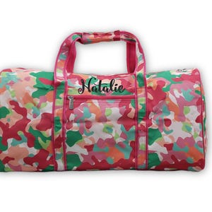Girls Duffel Bag with Monogram, Personalized Duffel Bag, Monogram Duffle Bag, Girl Duffel Bag, Paisley Duffel, Lottie Duffel, Leopard Duffel Tootie Fruity