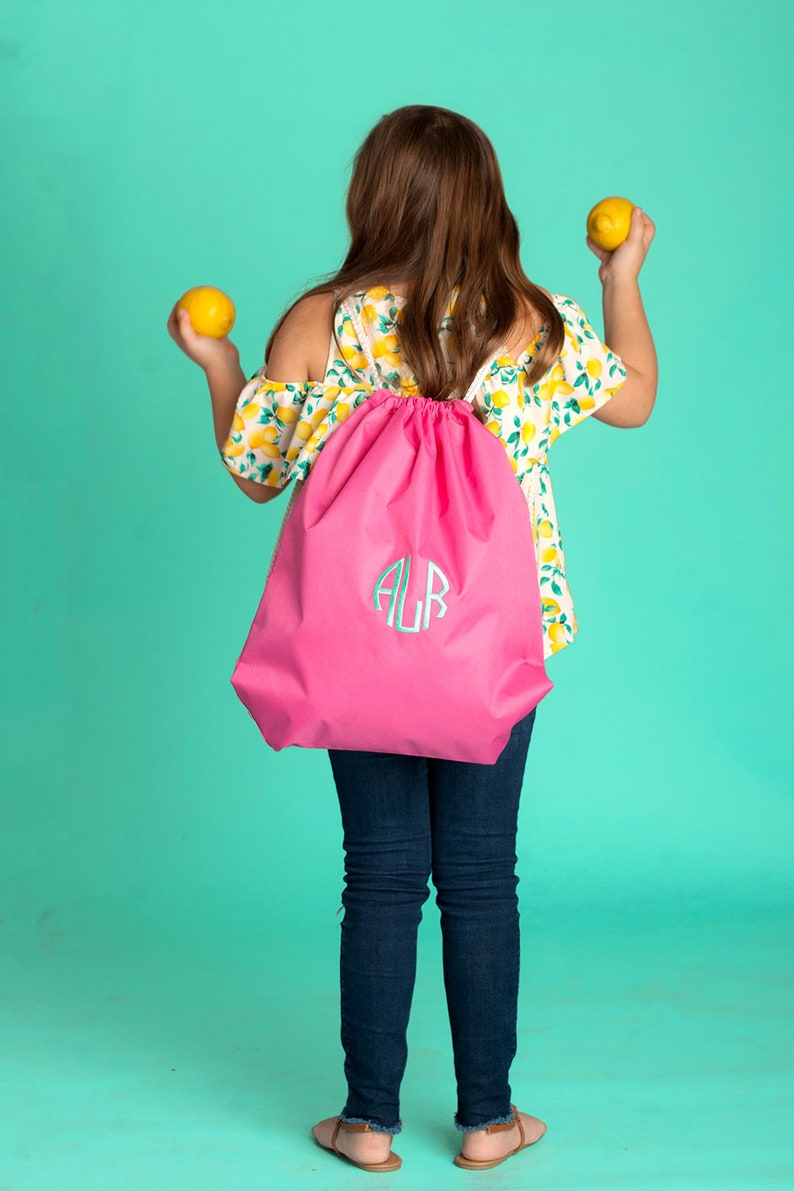 Personalized Gym Bag Monogram Gym Bag Hot Pink Gym Bag Etsy