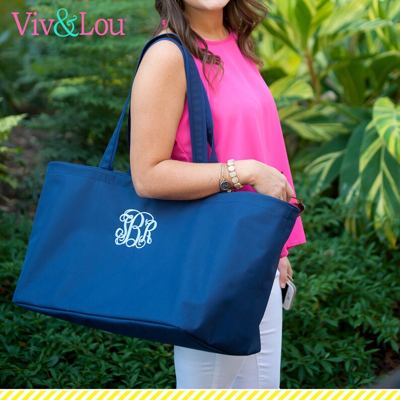 Ultimate Tote With Monogram Ultimate Travel Tote With - Etsy