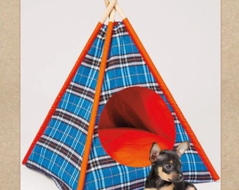 Cute Pet Tent and Pillow Sewing Pattern by kwik sew 4374/270