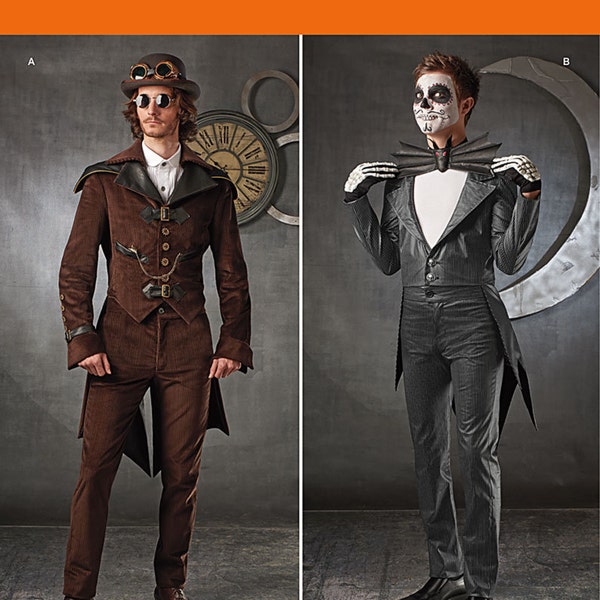 STEAMPUNK, COSPLAY  Pattern by Simplicity 1039,  Men's Size 38-44 & 46-52