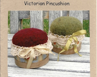 VICTORIAN PINCUSHION Pattern by Amy McClellan