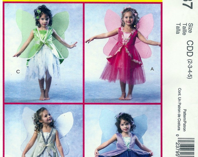 Fairy Costume Pattern by Mccall's child's Size 2 3 Etsy