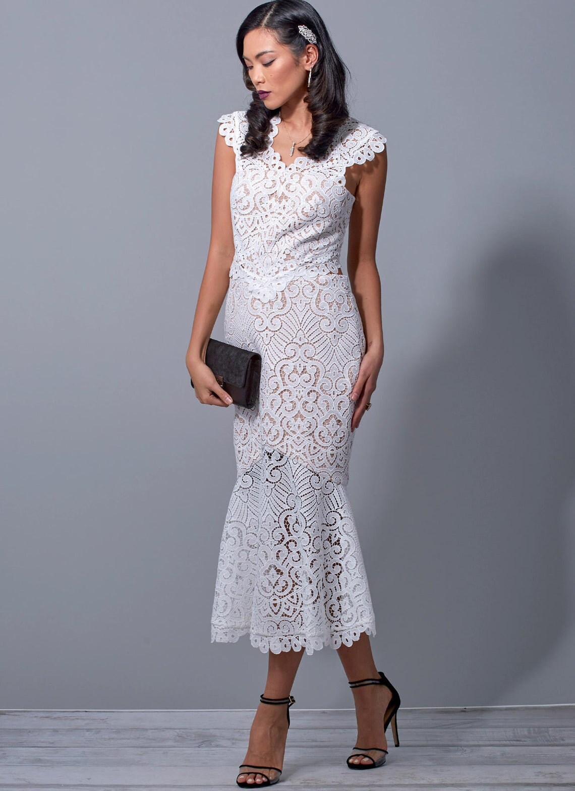 white beaded prom dress Straps Iridescent Sequins Long with Slit Emerald Dragonfly Sheer Mesh Sleeveless 6 Color:AIR BLUE Style:64264B