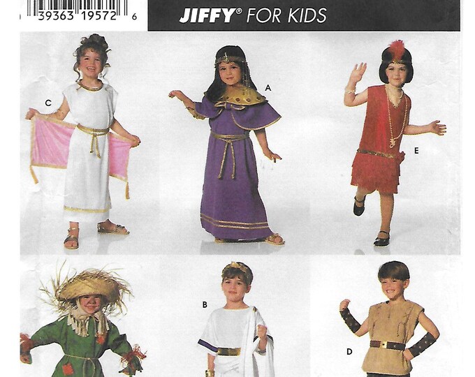 Children's Costumes Caesar, Cleopatra, Flapper, Scarecrow, Caesar ...