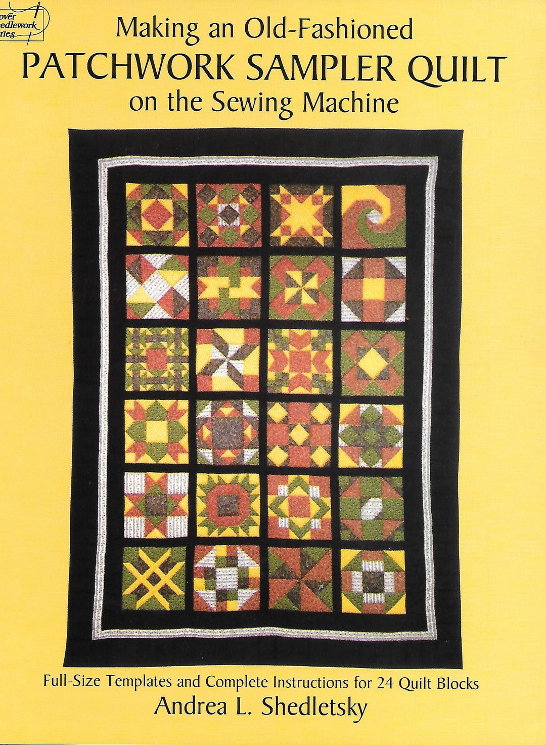 Making an Old-fashioned PATCHWORK SAMPLER QUILT on the Sewing Machine ...