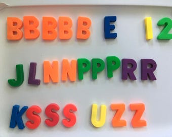 Fisher Price School Desk Letters - 24 total