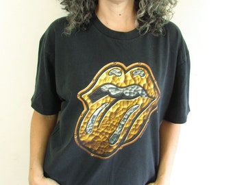 ROLLING STONES Shirt 1997 Vintage Bridges to Babylon World Tour