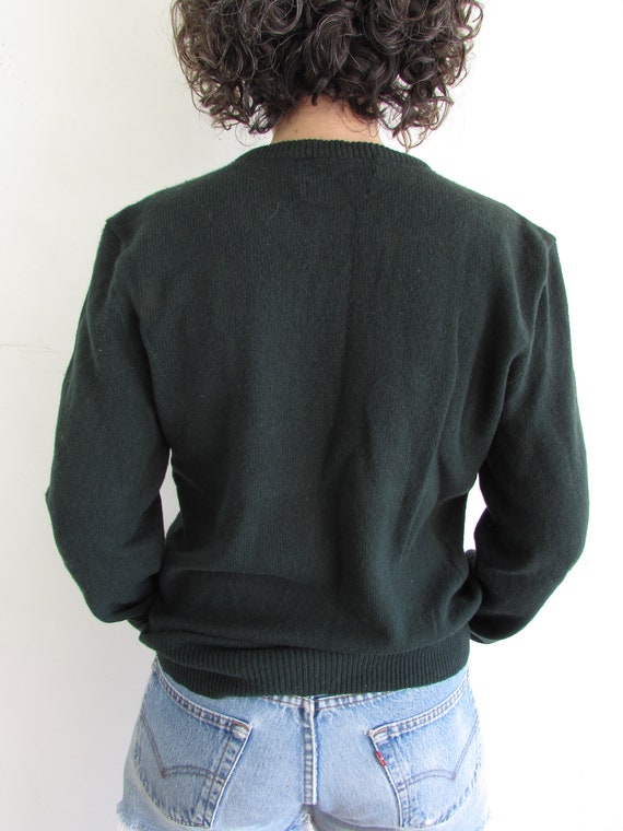 Vintage Green Sweater 1990s Y2K Polo Ralph Lauren… - image 8