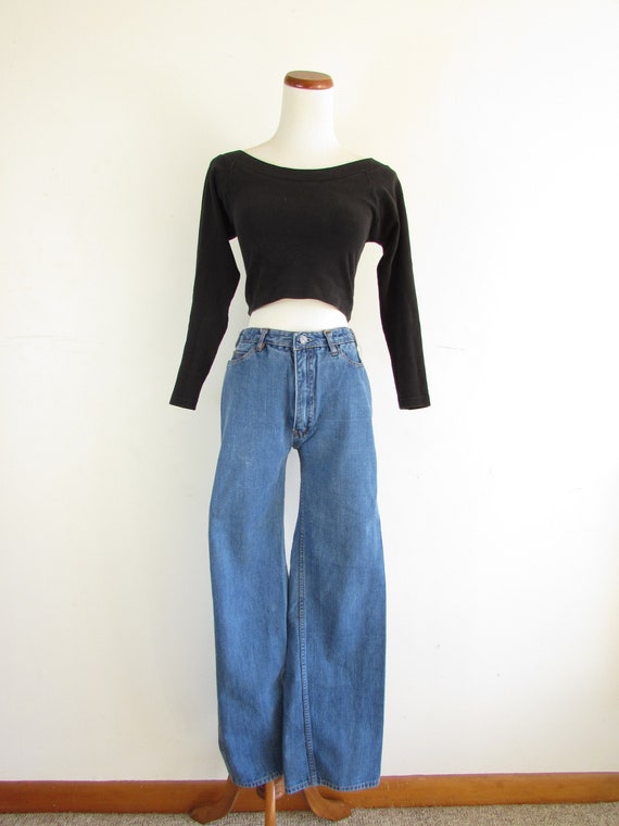 Vintage N'est Ce Pas? Jeans 1980s Boyfriend Low Ri