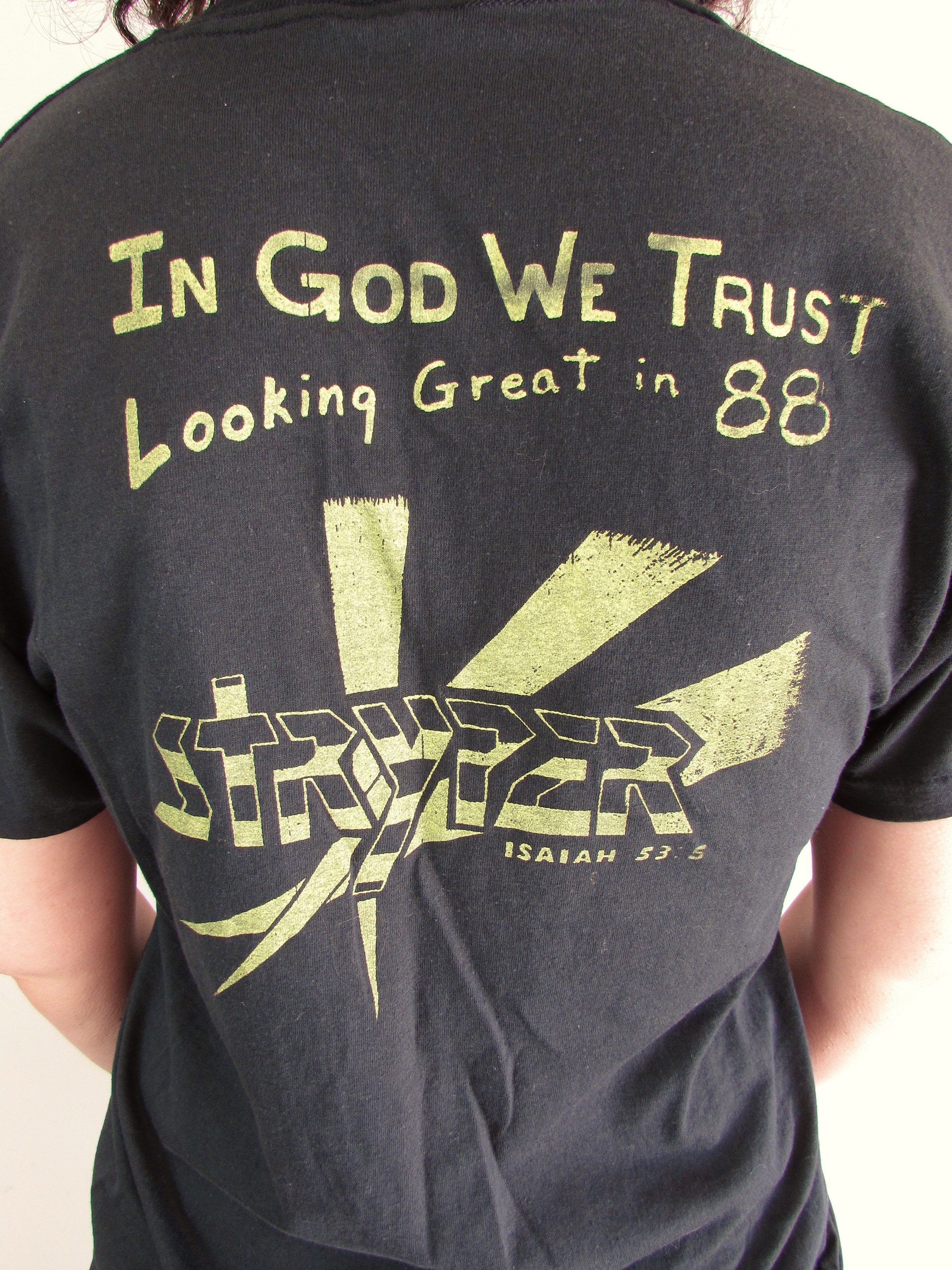 vintage stryper shirt