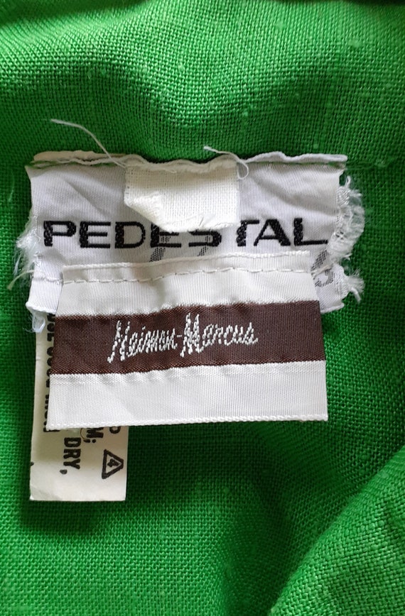買取り実績  Vintage 1970s Pedestal Originals Neiman Marcus Kelly Green トップス
