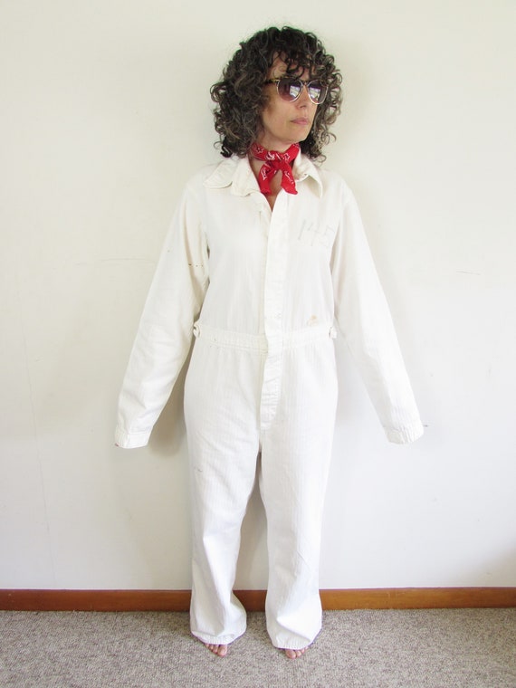 KOUSUKEPOST OVERALLS USA製 カバーオール ホワイト KOUSUKE様専用POST OVERALLS USA製 カバーオール ホワイト