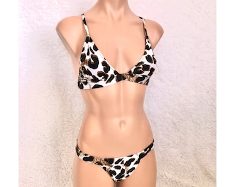 Luna Bikini Set- Baby Leopard Print