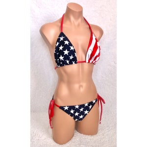 Stars & Stripes- July 4th Patriotic Bikini