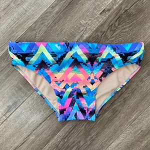 Men's Neon Zig-Zag Swim Brief