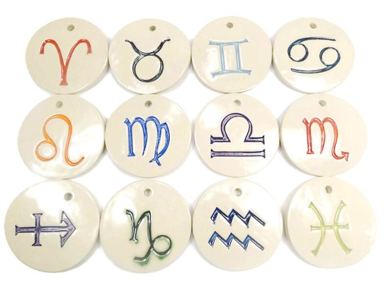 Cancer Zodiac Ornament Sun Sign Zodiac Sign Horoscope Etsy