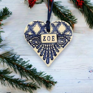 Personalized Ornament, Christmas Ornament, Wedding Favor, Custom Keepsake, Stocking Stuffer