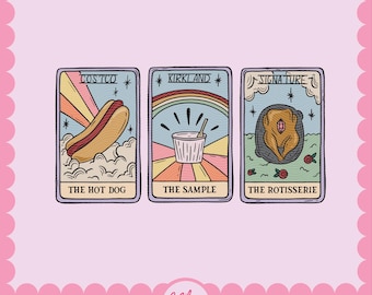 Costco Tarot Card PNG | Hot Dog PNG | I've got that dog in me PNG | Funny Sublimation File