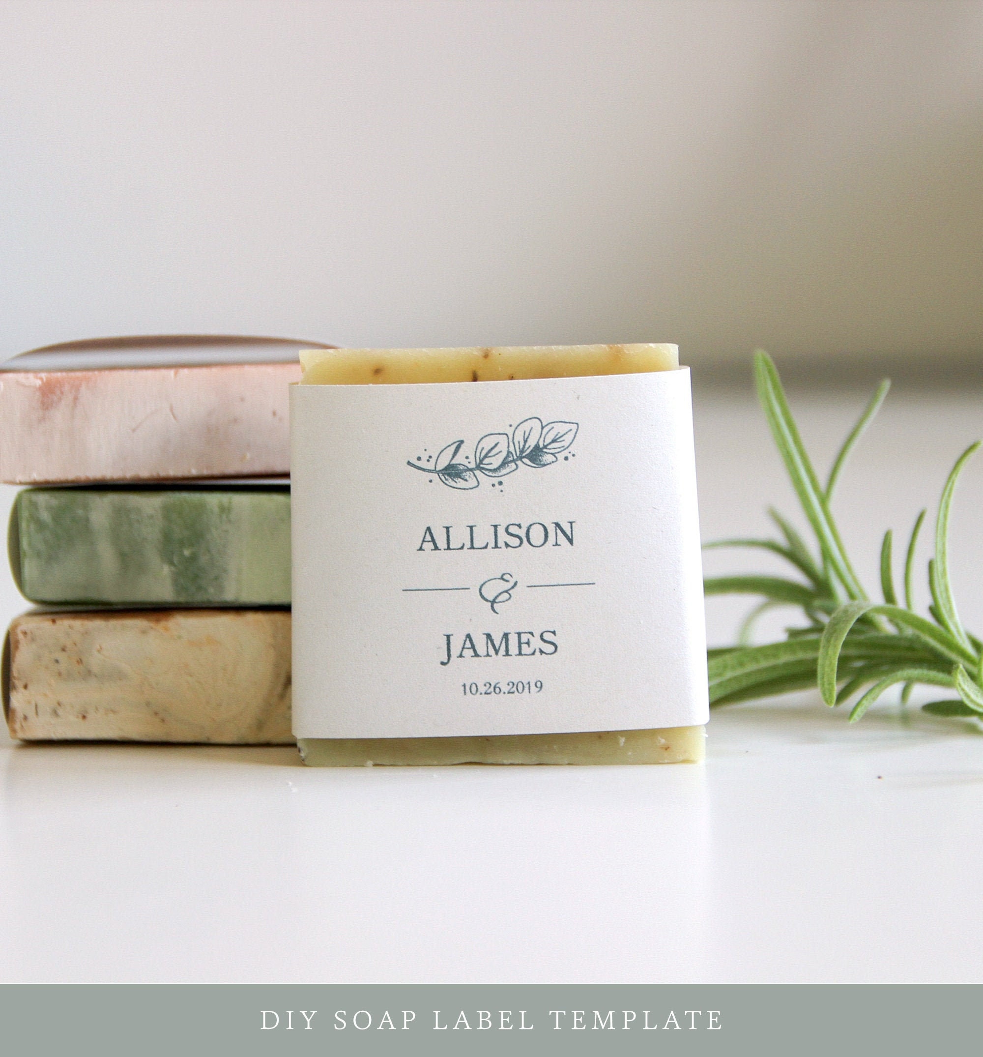 Soap Labels Template Soap Wedding Favors Fall Wedding | Etsy