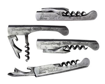 Antique Gooderham & Worts Waiter's Corkscrew.