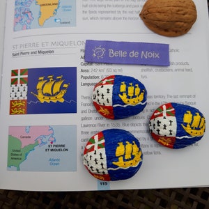 Flag-Magnet Saint Pierre and Miquelon
