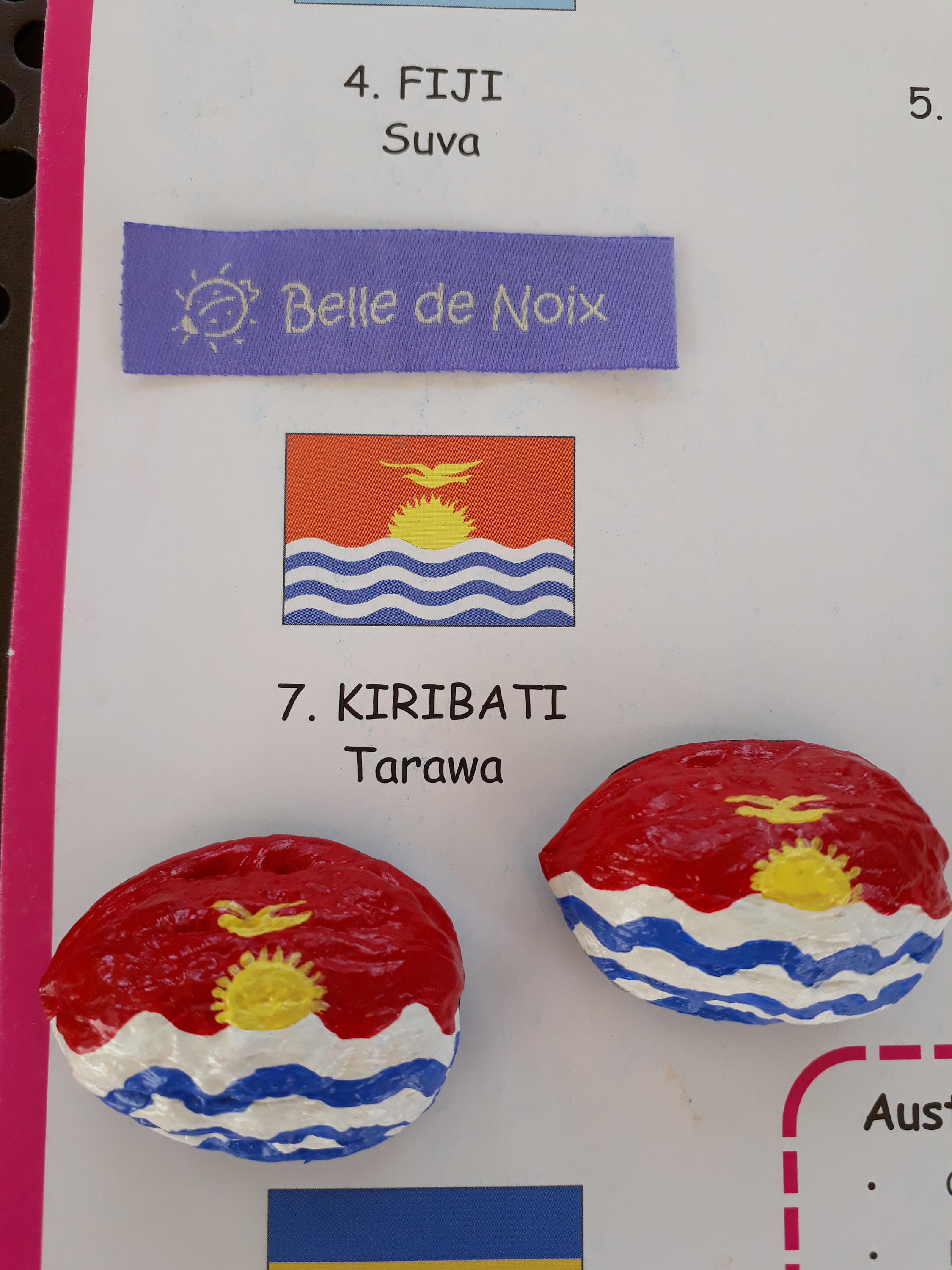 Drapeau-Magnet Kiribati