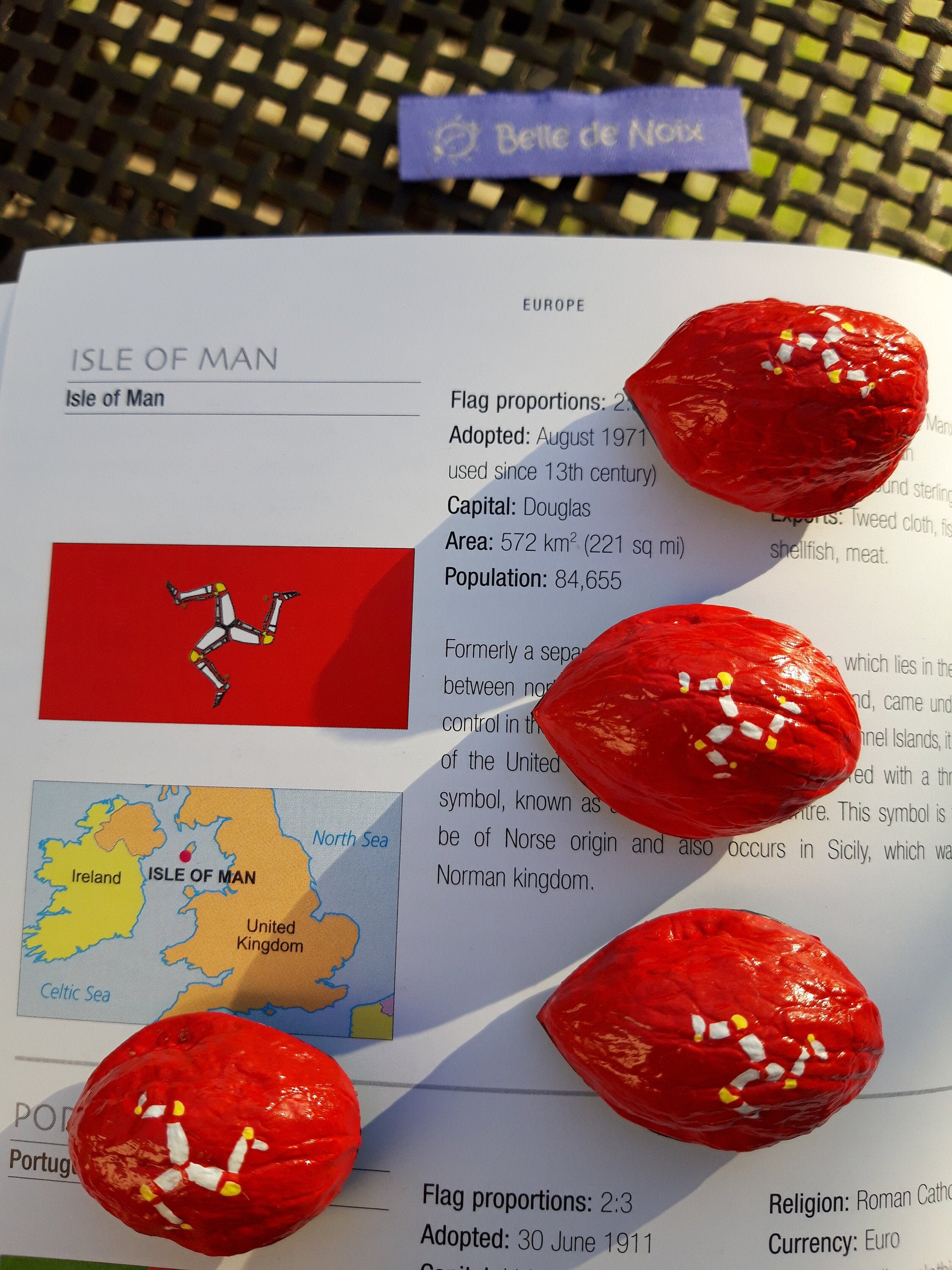 Drapeau-Magnet Ile de Man