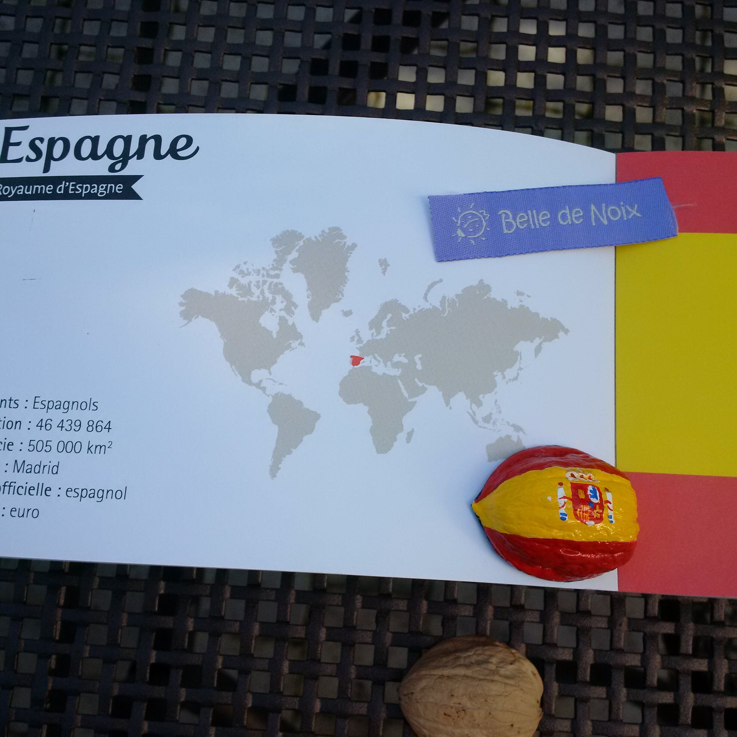 Drapeau-Magnet Espagne