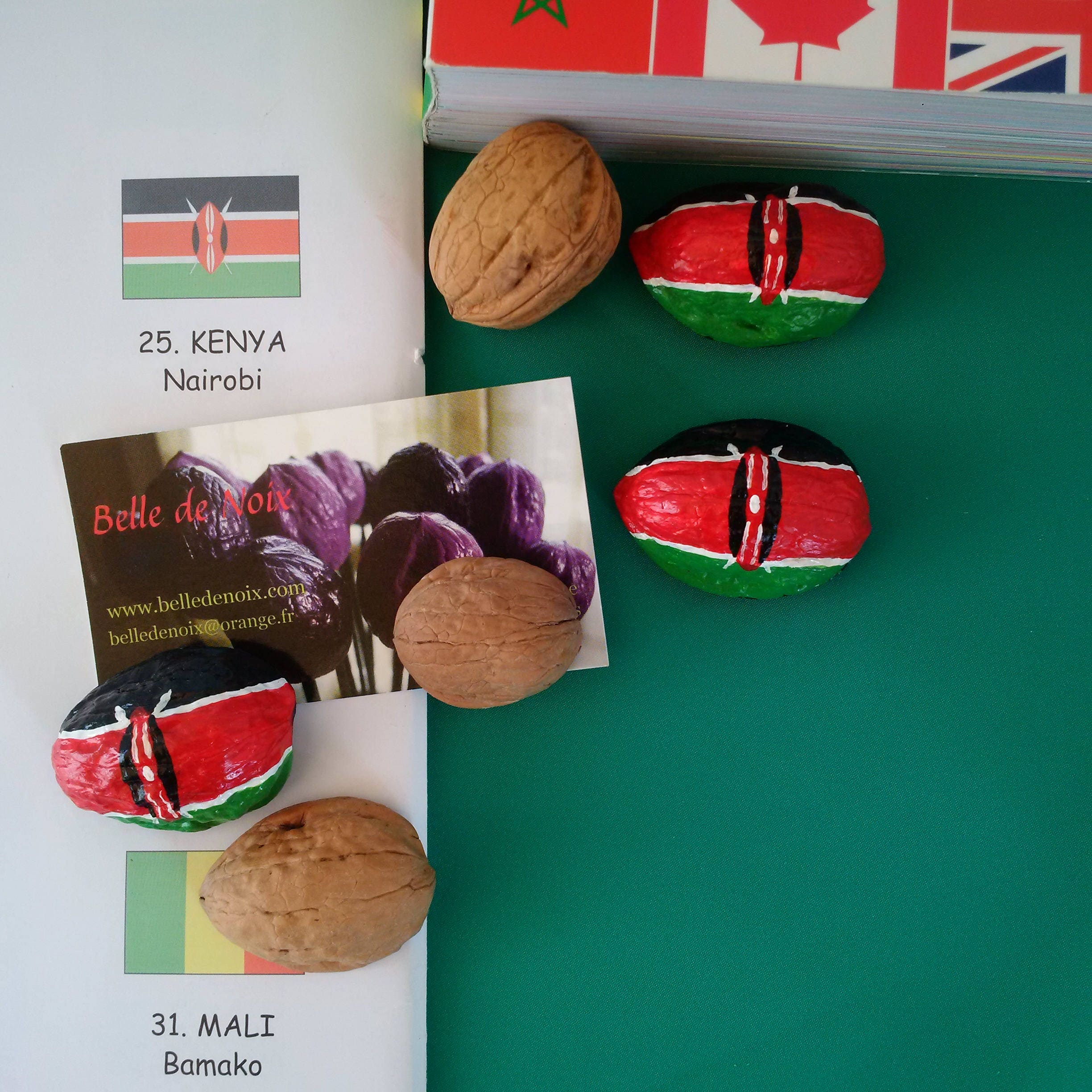 Drapeau Magnet Kenya