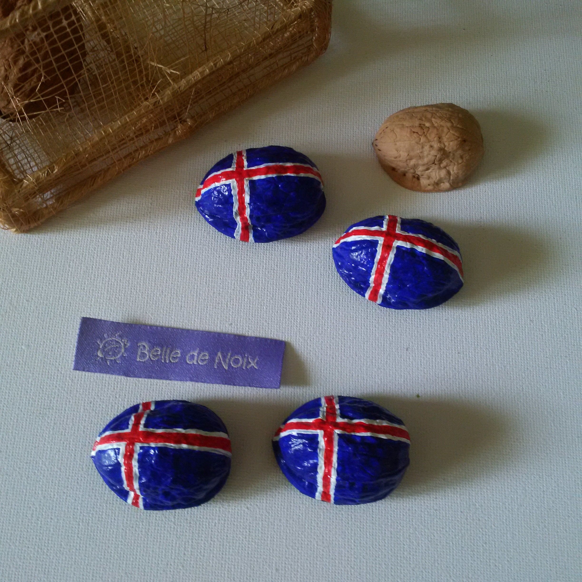 Drapeau-Magnet Islande