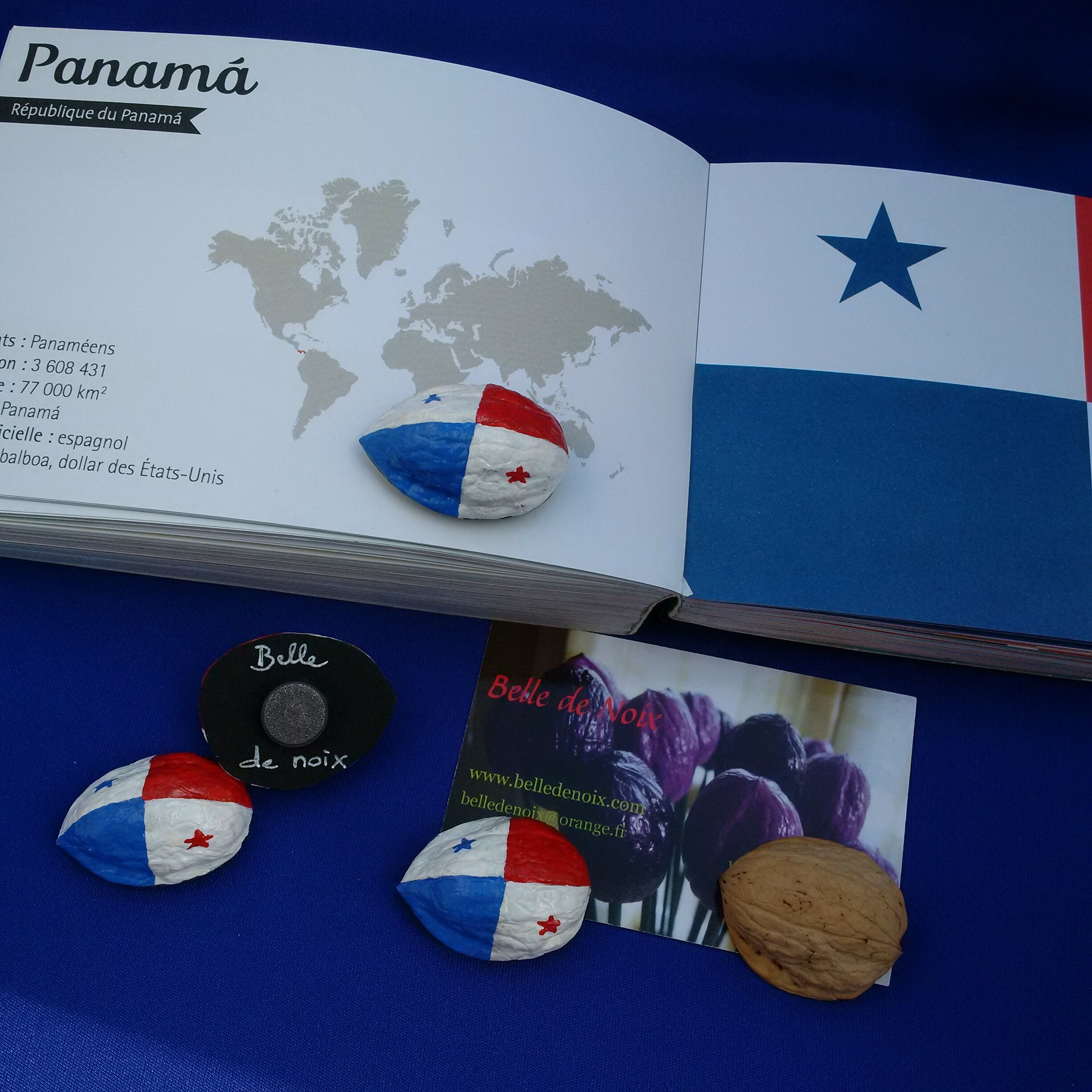 Drapeau-Magnet Panama