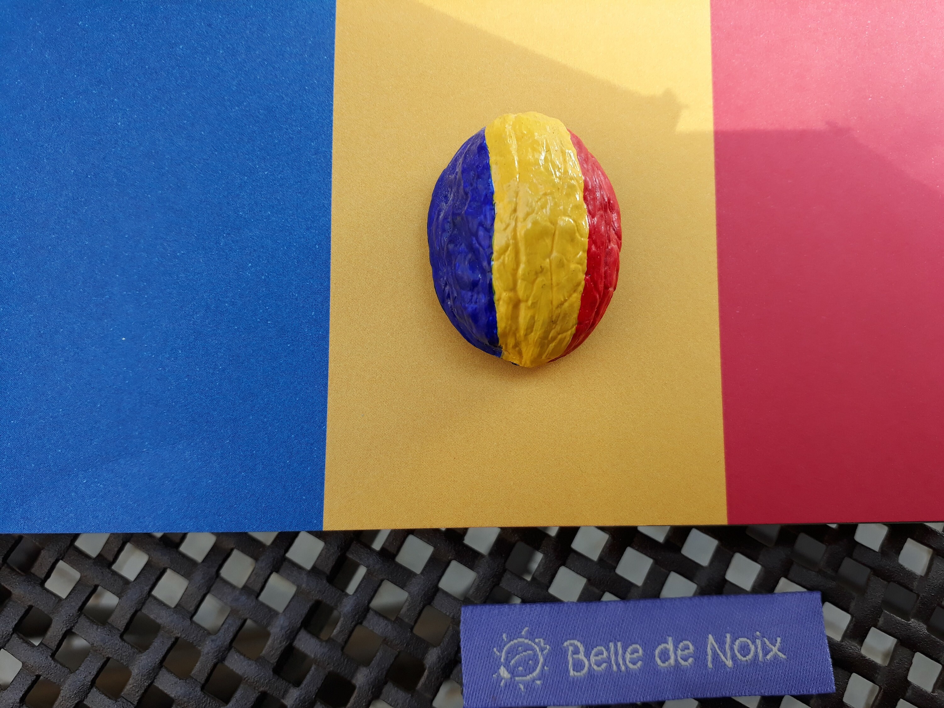 Drapeau-Magnet Roumanie