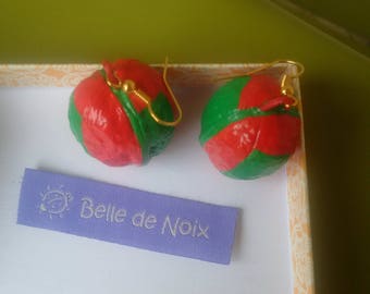 Earrings in the colors of Portugal!