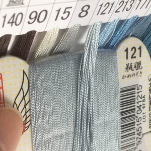 Japanese Silk thread for hand sewing  / 40 meters : color number 121