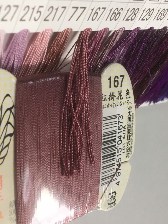 Japanese Silk Thread For Hand Sewing 40 Meters Color Etsy Japanese Silk Thread For Hand Sewing 40 Meters Color Etsy