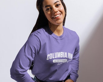 White Christmas - Columbia Inn - Christmas Movie - Collegiate Style - Long-sleeve shirt