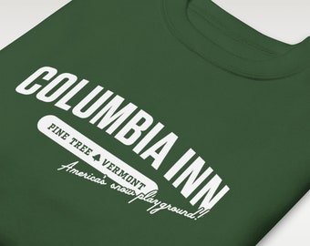 Columbia Inn White Christmas University Sweatshirt - Christmas Sweater - Christmas Movie